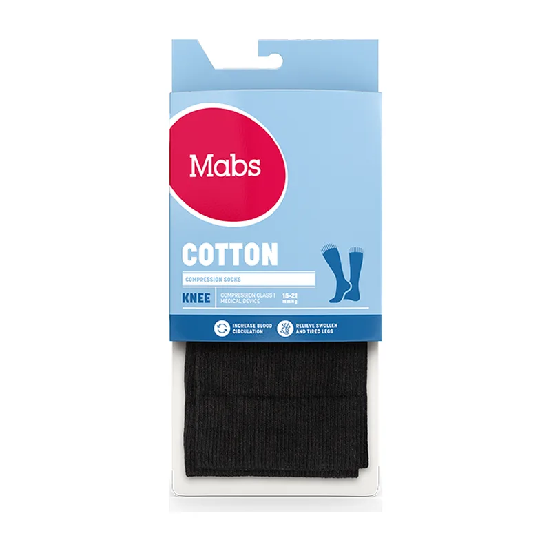 Mabs Cotton knæstrømpe